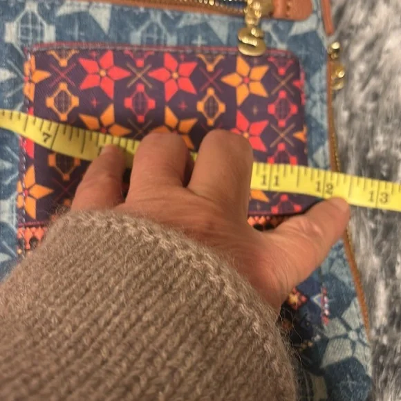 Desigual Crossbody Bag Patchwork Adjustable Boho Embroidered - Picture 11 of 13